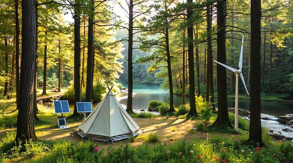 Séjournez responsable : explorez le camping écologique en France